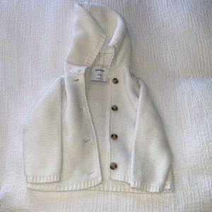 18-24 month old navy cable knit sweater